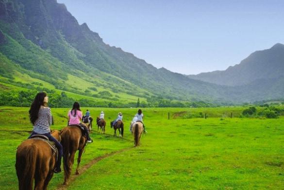 Kualoa Horseback riding