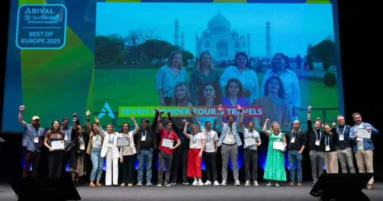 Trour Review Awards Winners on stage at VLC 2025