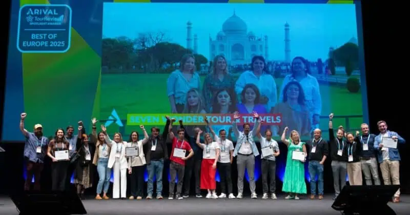 Trour Review Awards Winners on stage at VLC 2025